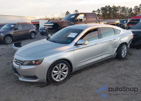 2017 Chevrolet Impala 1Lt из США, поврежденный, VIN 1G1105SA2HU143052